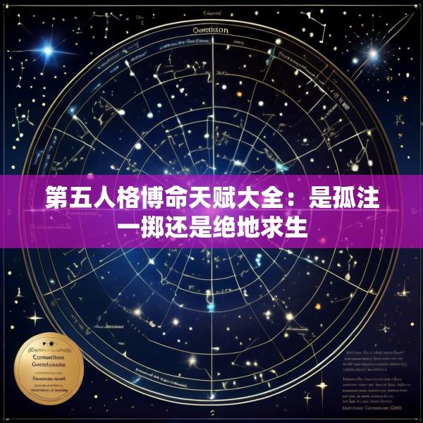 第五人格博命天赋大全：是孤注一掷还是绝地求生