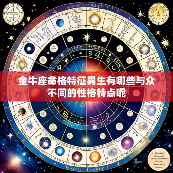 金牛座命格特征男生有哪些与众不同的性格特点呢
