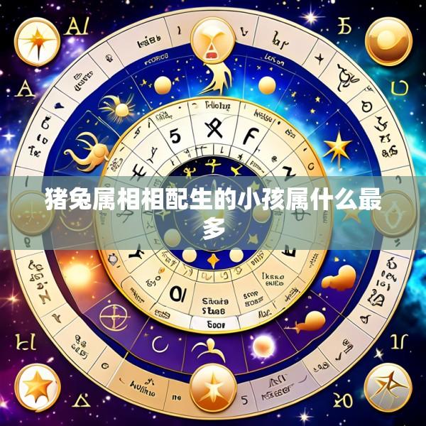猪兔属相相配生的小孩属什么最多
