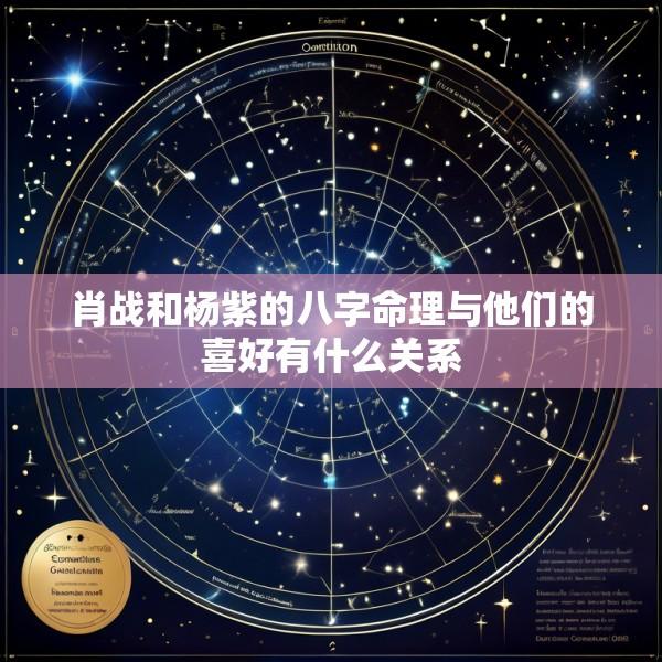 肖战和杨紫的八字命理与他们的喜好有什么关系