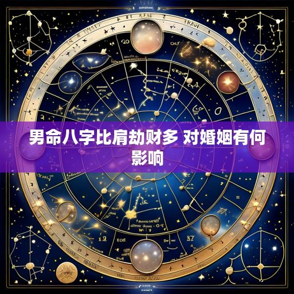 男命八字比肩劫财多 对婚姻有何影响