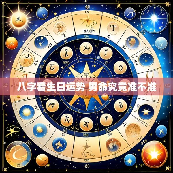 八字看生日运势 男命究竟准不准