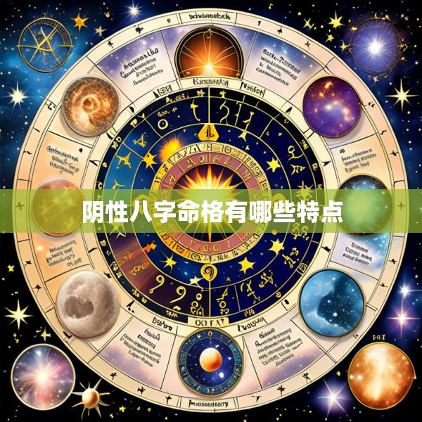 阴性八字命格有哪些特点