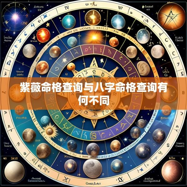 紫薇命格查询与八字命格查询有何不同