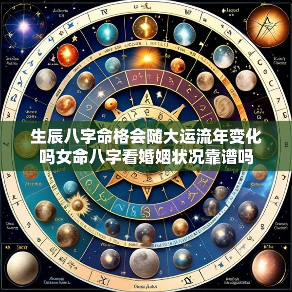 生辰八字命格会随大运流年变化吗女命八字看婚姻状况靠谱吗