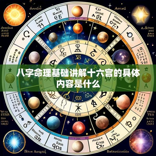 八字命理基础讲解十六宫的具体内容是什么