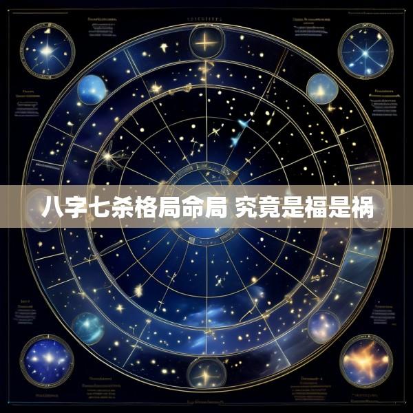 八字七杀格局命局 究竟是福是祸