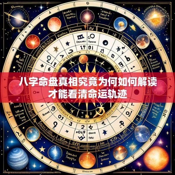 八字命盘真相究竟为何如何解读才能看清命运轨迹