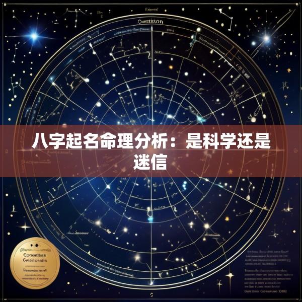 八字起名命理分析：是科学还是迷信