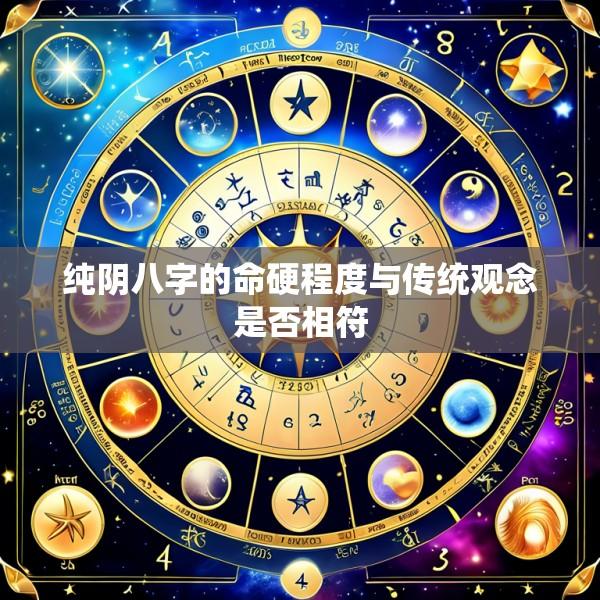 纯阴八字的命硬程度与传统观念是否相符