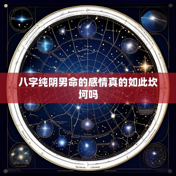 八字纯阴男命的感情真的如此坎坷吗