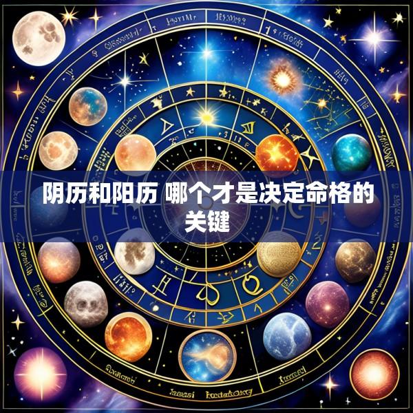阴历和阳历 哪个才是决定命格的关键