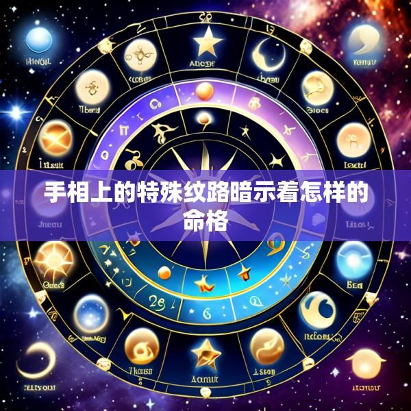 手相上的特殊纹路暗示着怎样的命格