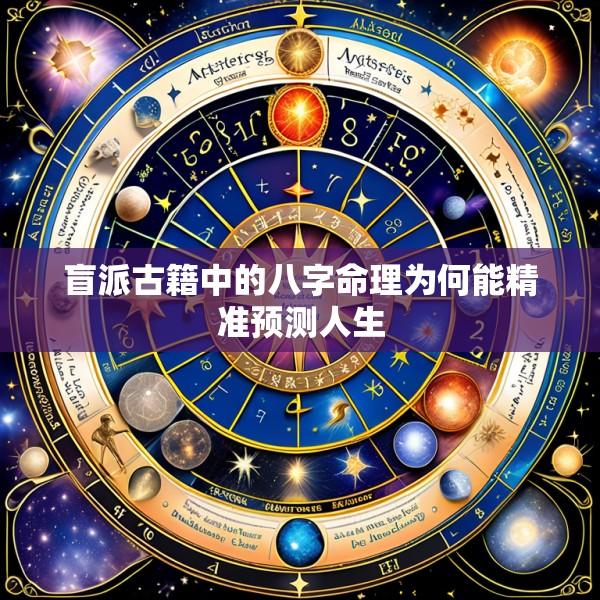 盲派古籍中的八字命理为何能精准预测人生