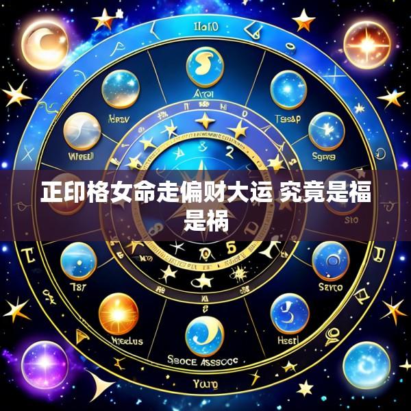 正印格女命走偏财大运 究竟是福是祸