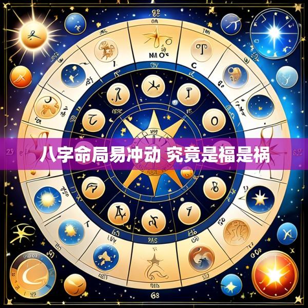 八字命局易冲动 究竟是福是祸