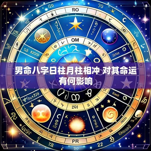 男命八字日柱月柱相冲 对其命运有何影响