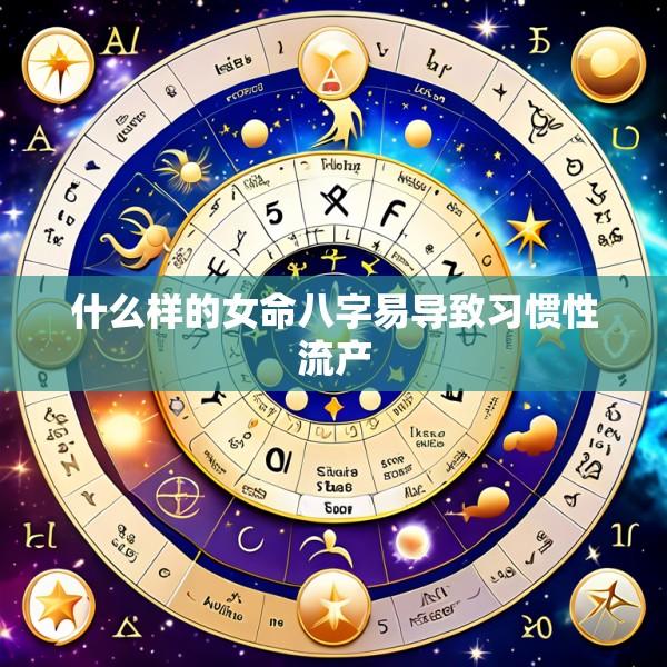 什么样的女命八字易导致习惯性流产