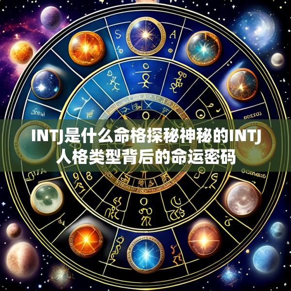 INTJ是什么命格探秘神秘的INTJ人格类型背后的命运密码