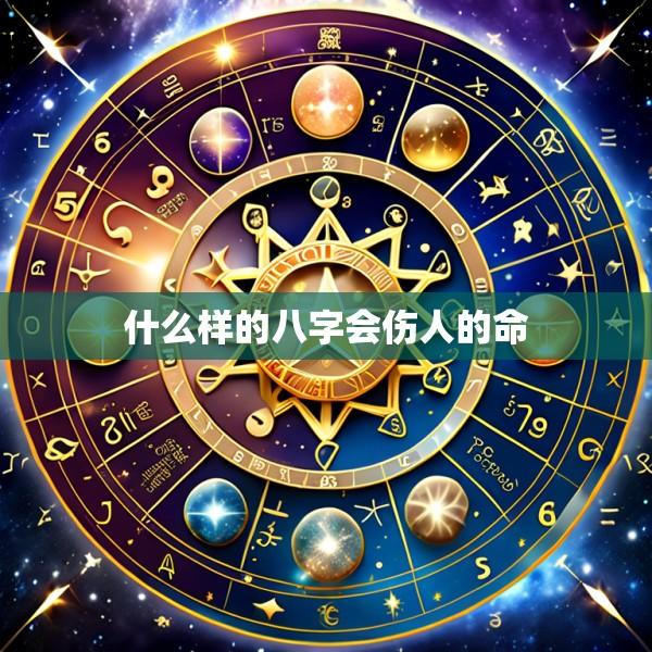 什么样的八字会伤人的命