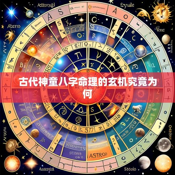 古代神童八字命理的玄机究竟为何