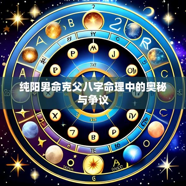 纯阳男命克父八字命理中的奥秘与争议