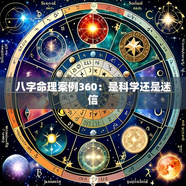 八字命理案例360：是科学还是迷信