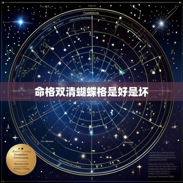 命格双清蝴蝶格是好是坏