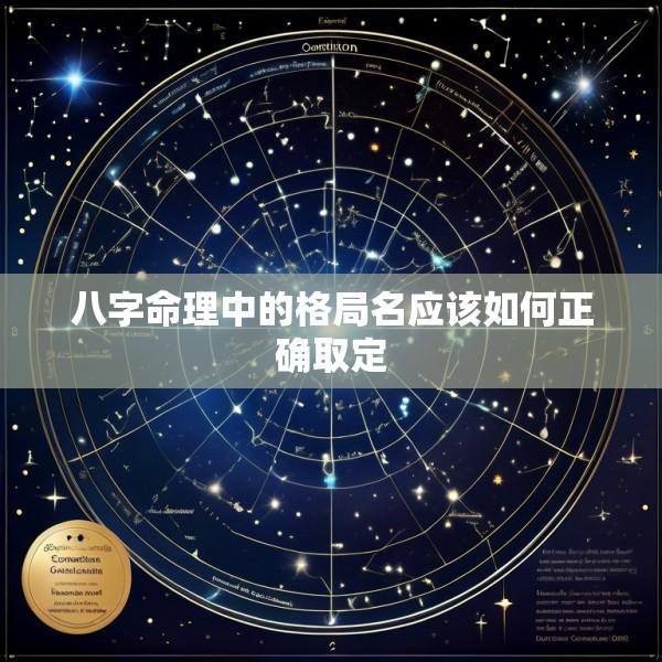 八字命理中的格局名应该如何正确取定