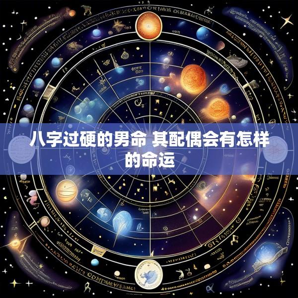 八字过硬的男命 其配偶会有怎样的命运