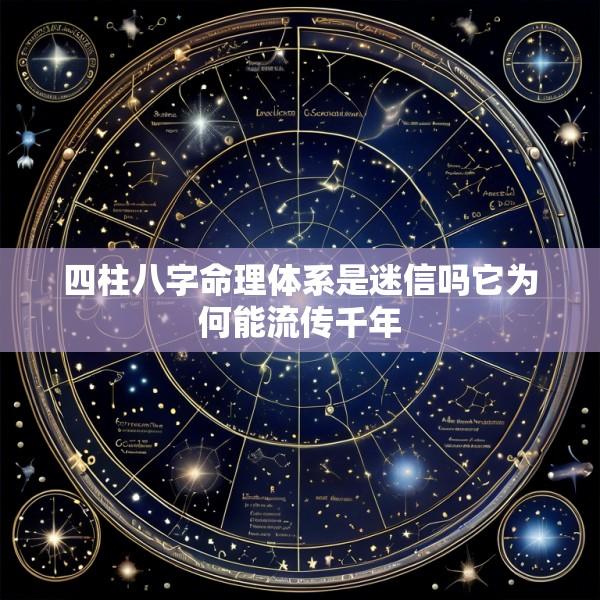 四柱八字命理体系是迷信吗它为何能流传千年