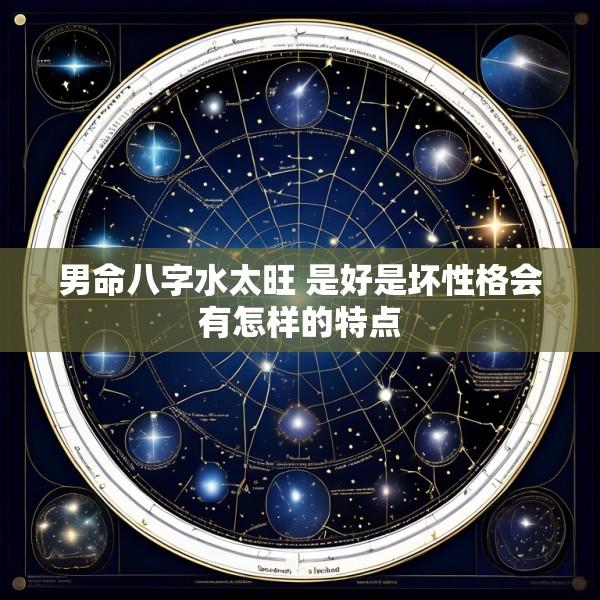 男命八字水太旺 是好是坏性格会有怎样的特点