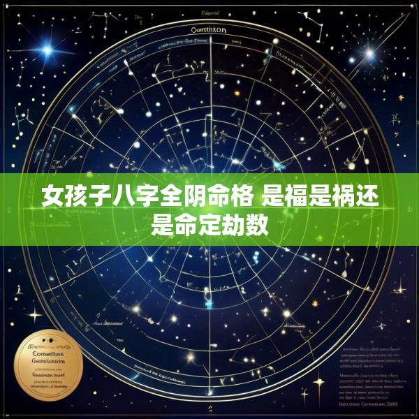 女孩子八字全阴命格 是福是祸还是命定劫数