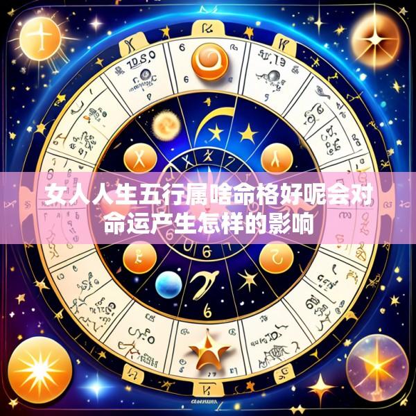 女人人生五行属啥命格好呢会对命运产生怎样的影响