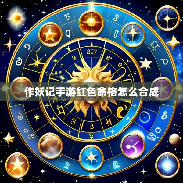 作妖记手游红色命格怎么合成