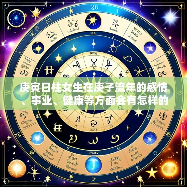 庚寅日柱女生在庚子流年的感情、事业、健康等方面会有怎样的变化
