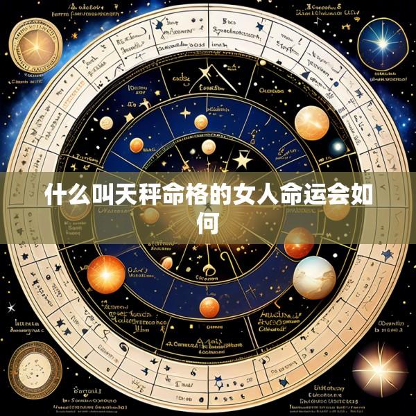 什么叫天秤命格的女人命运会如何