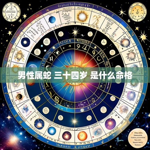 男性属蛇 三十四岁 是什么命格