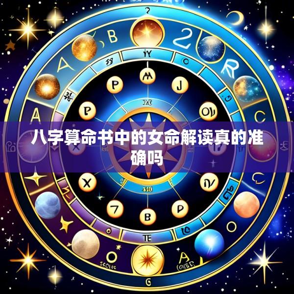 八字算命书中的女命解读真的准确吗