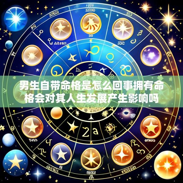 男生自带命格是怎么回事拥有命格会对其人生发展产生影响吗