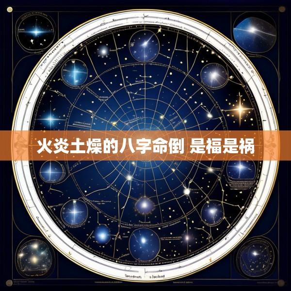 火炎土燥的八字命倒 是福是祸
