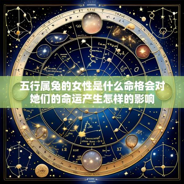 五行属兔的女性是什么命格会对她们的命运产生怎样的影响