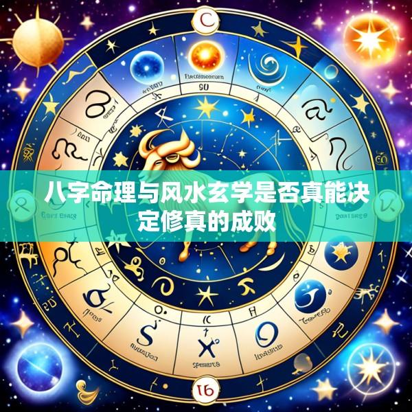 八字命理与风水玄学是否真能决定修真的成败