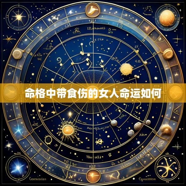 命格中带食伤的女人命运如何