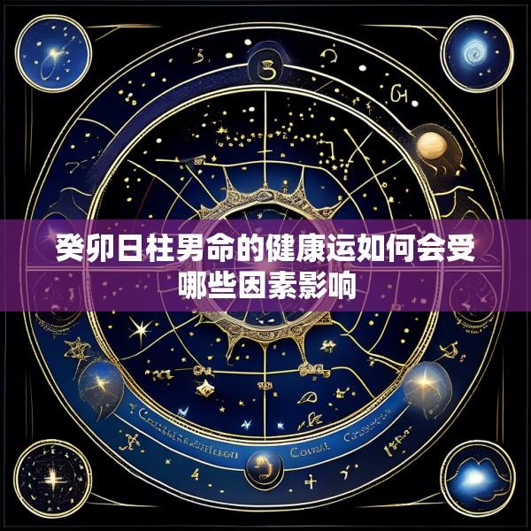 癸卯日柱男命的健康运如何会受哪些因素影响