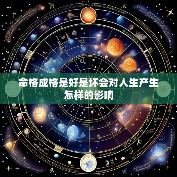 命格成格是好是坏会对人生产生怎样的影响