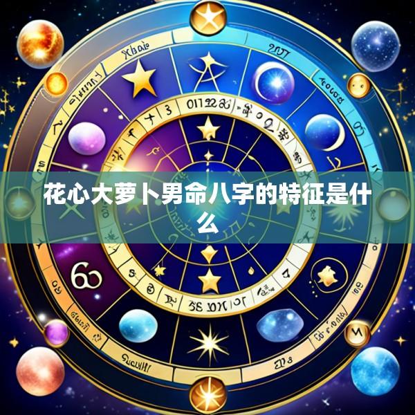 花心大萝卜男命八字的特征是什么