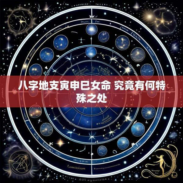 八字地支寅申巳女命 究竟有何特殊之处