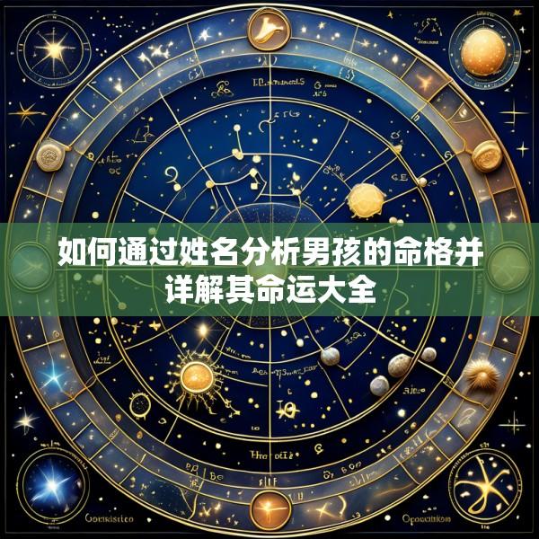 如何通过姓名分析男孩的命格并详解其命运大全