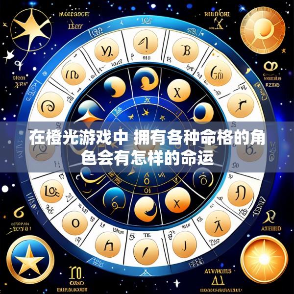 在橙光游戏中 拥有各种命格的角色会有怎样的命运